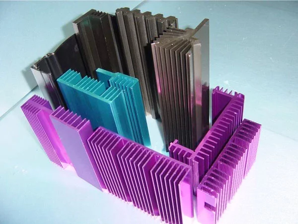 Aluminum heatsinks vs Copper heat sinks Surface color