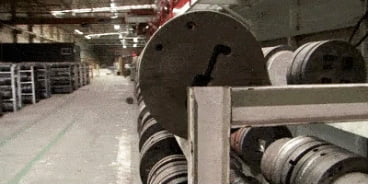 Extrusion die prepared and moved to the extrusion press​